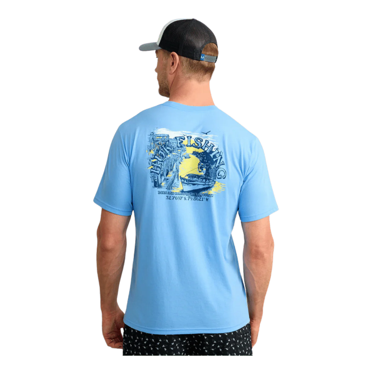 HUK MEN'S LOW COUNTRY TEE - Image 2