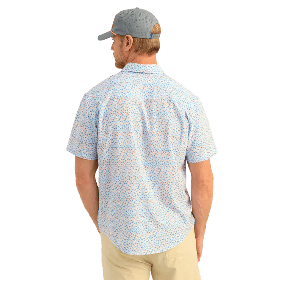 HUK MEN'S KONA PRINTED SHORT-SLEEVE SHIRT - Image 2