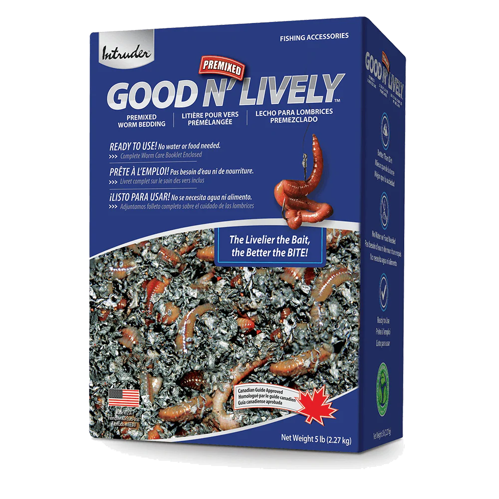 GOOD N' LIVELY PREMIXED WORM BEDDING IN A BAG - 5 LB.