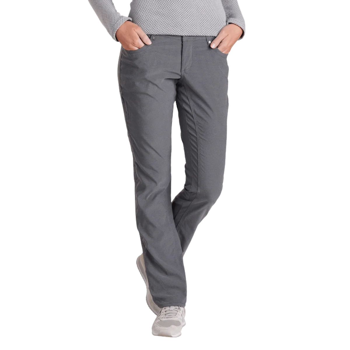KUHL TREKR WOMEN'S WOVEN FABRIC PANTS 30" - CHARCOAL