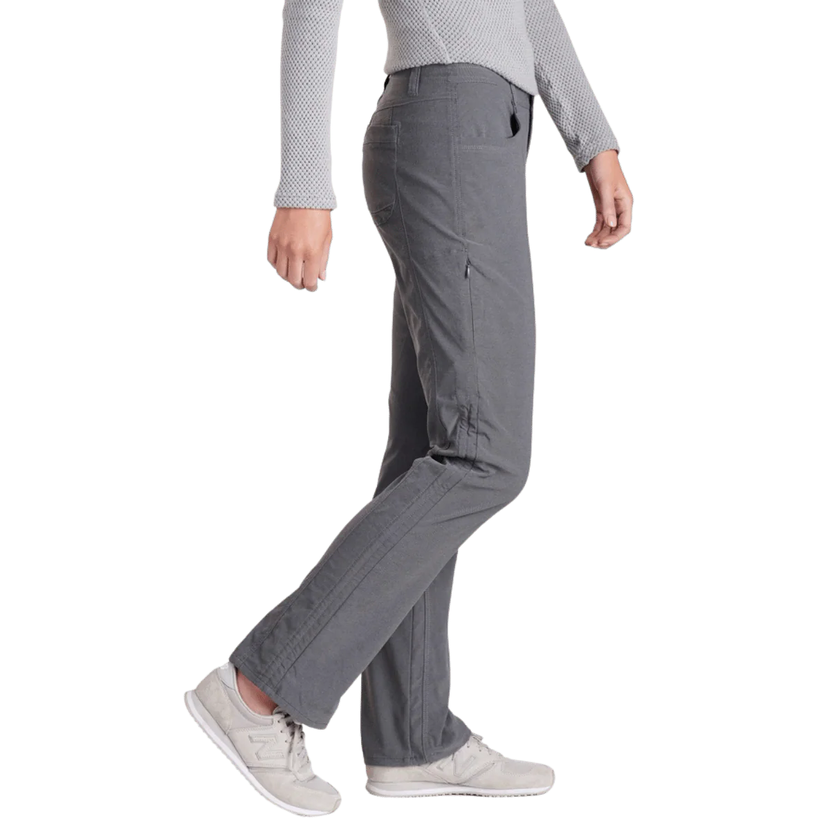 KUHL TREKR WOMEN'S WOVEN FABRIC PANTS 30" - CHARCOAL - Image 2