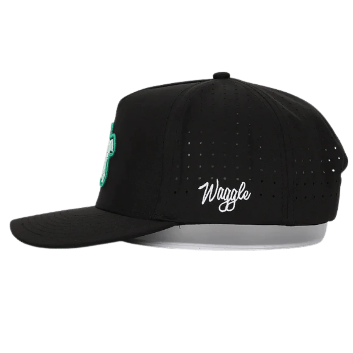 WAGGLE GOLF TORTUGA HAT BLACK - Image 3