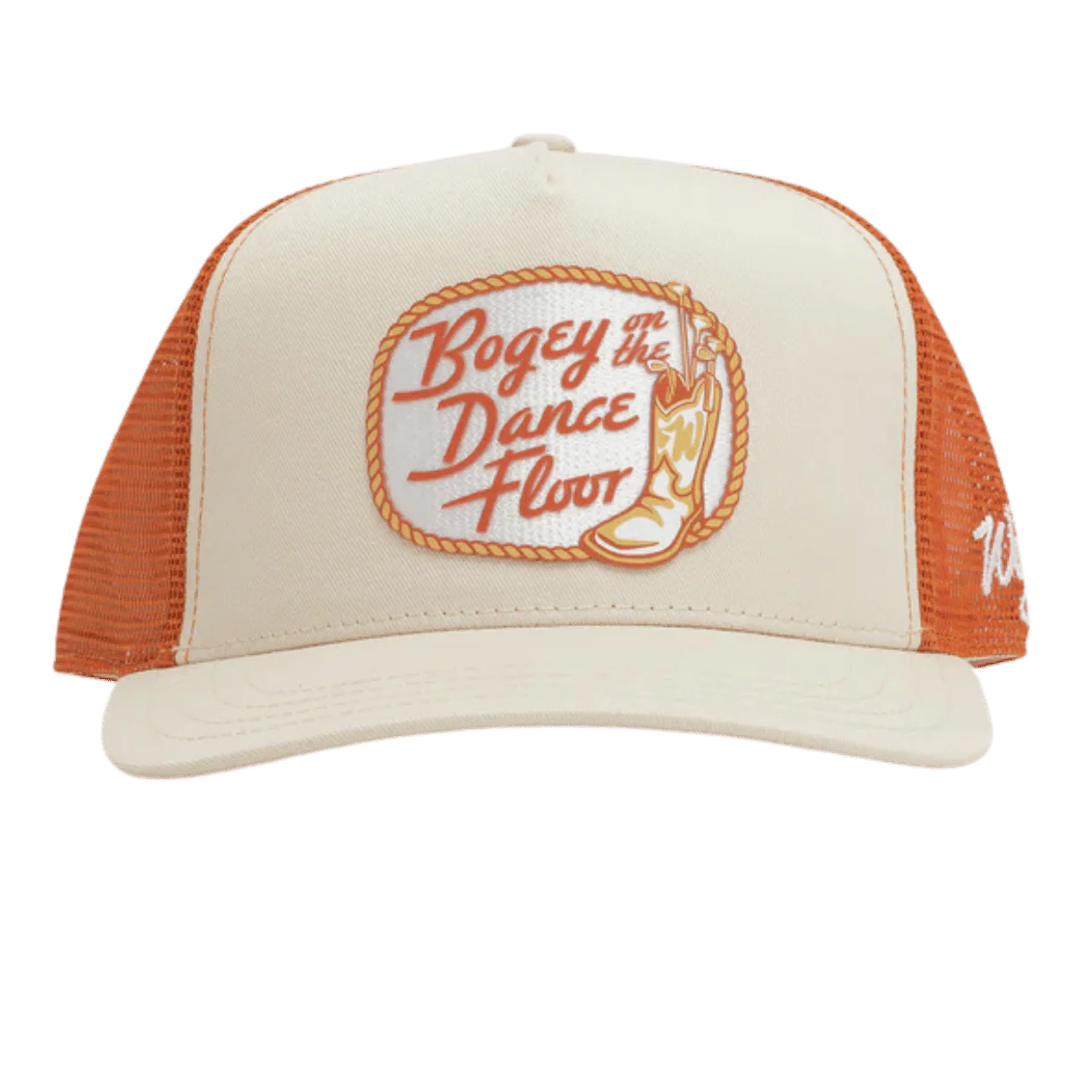 WAGGLE GOLF BOGEY ON THE DANCE FLOOR HAT TAN - Image 2