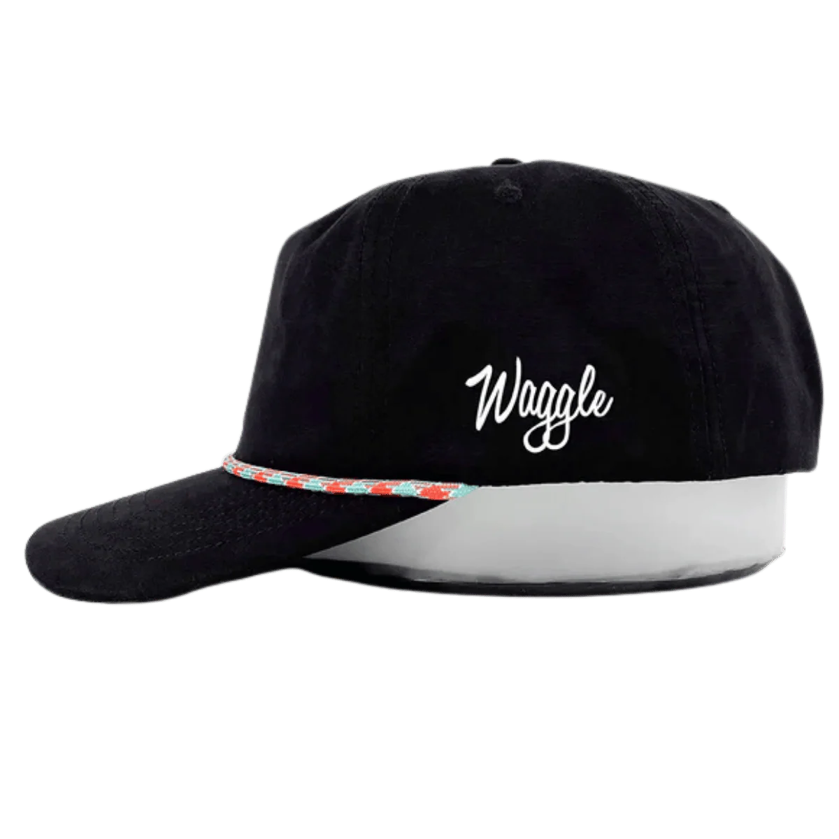 WAGGLE GOLF FORE FUEL ROPE HAT BLACK - Image 3