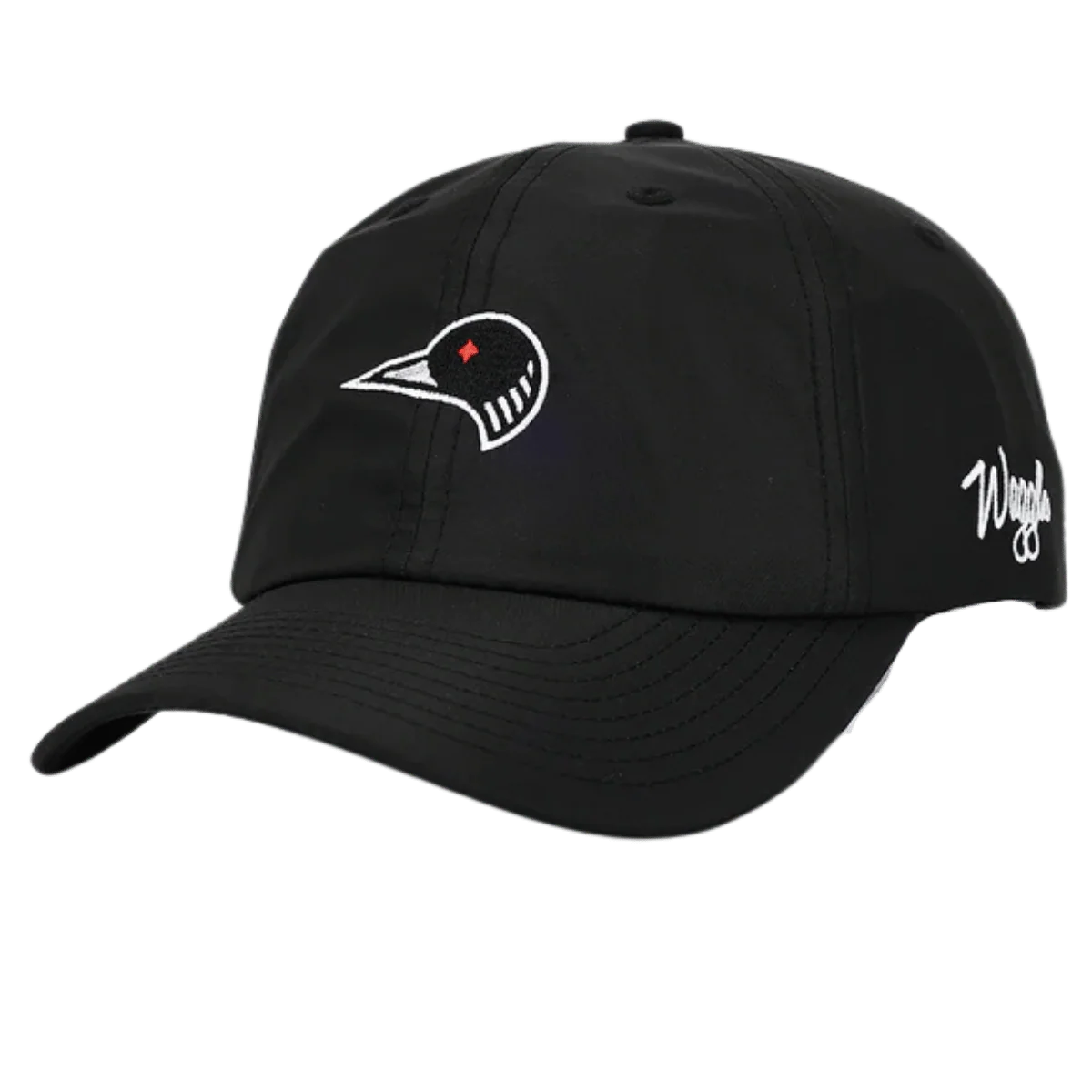 WAGGLE GOLF LOON LAKE 2.0 FLIGHT HAT BLACK