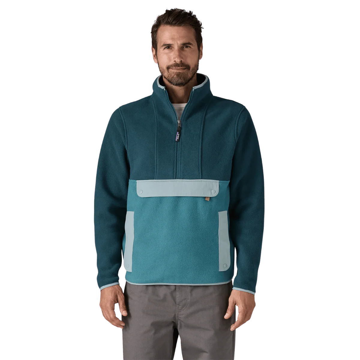 PATAGONIA MEN'S SYNCHILLA ANORAK - TIDAL TEAL - Image 2