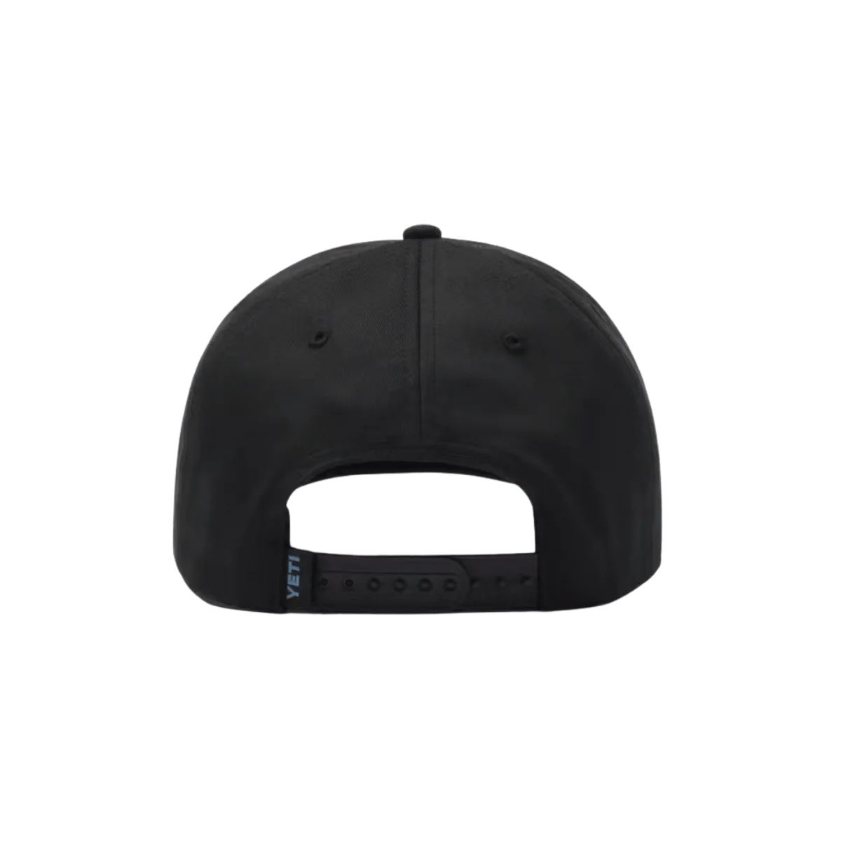 YETI COOLER WOVEN FLAT BRIM SNAPBACK - BLACK - Image 3