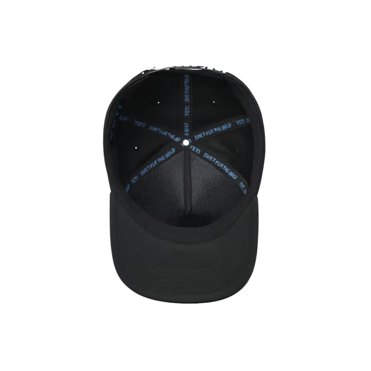 YETI COOLER WOVEN FLAT BRIM SNAPBACK - BLACK - Image 4
