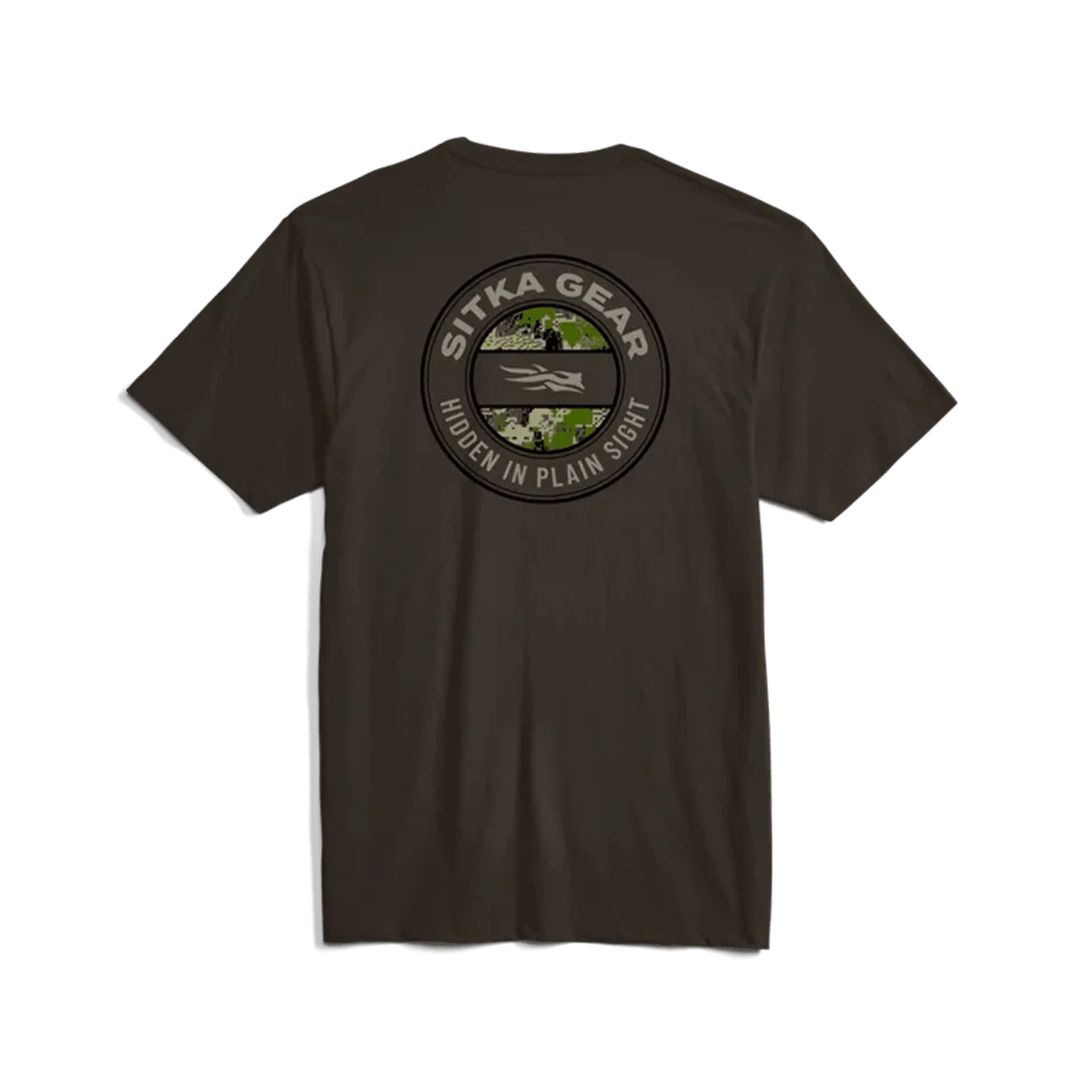 SITKA HIDDEN OPTIFADE SHORT SLEEVE TEE EARTH COVER