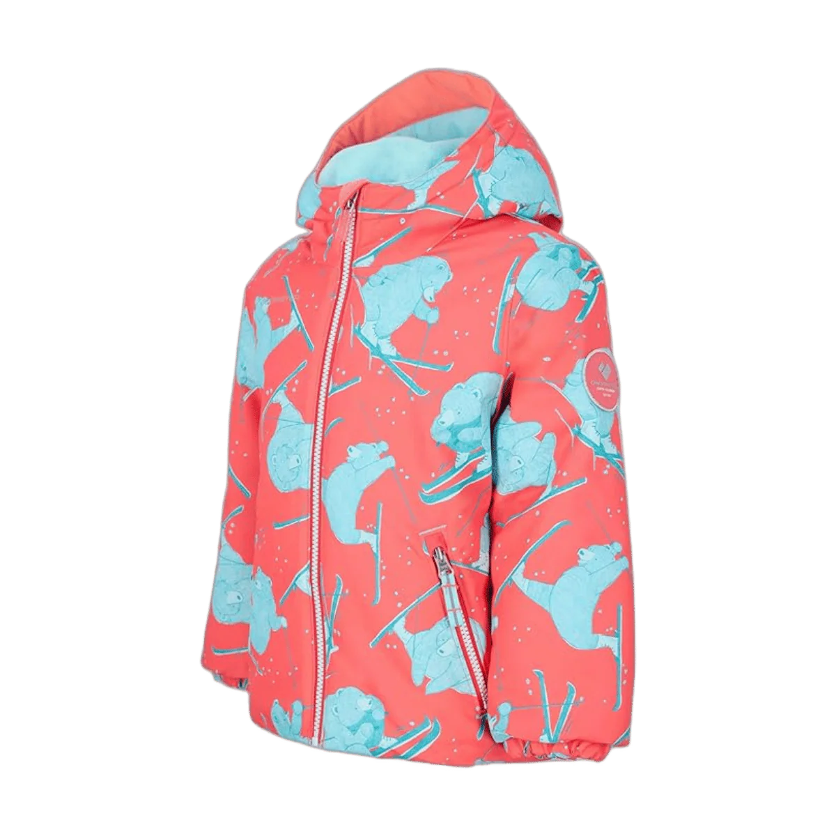 OBERMEYER GIRLS' ASHOR JACKET - DAFFY DAYZ PINK - Image 2