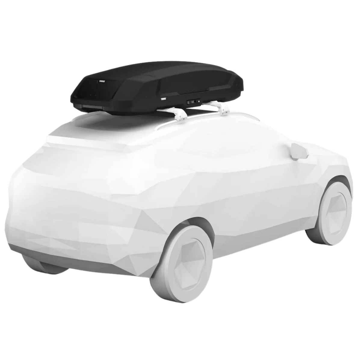 THULE FORCE 3 XXL ROOF CARGO BOX - BLACK - Image 2