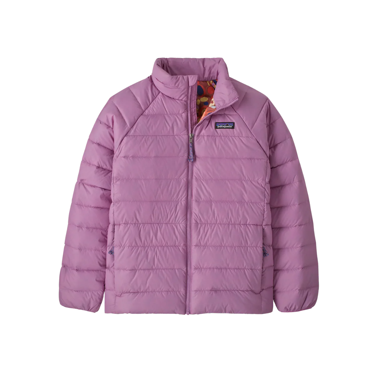 PATAGONIA KIDS' DOWN SWEATER JACKET - BRISK PURPLE