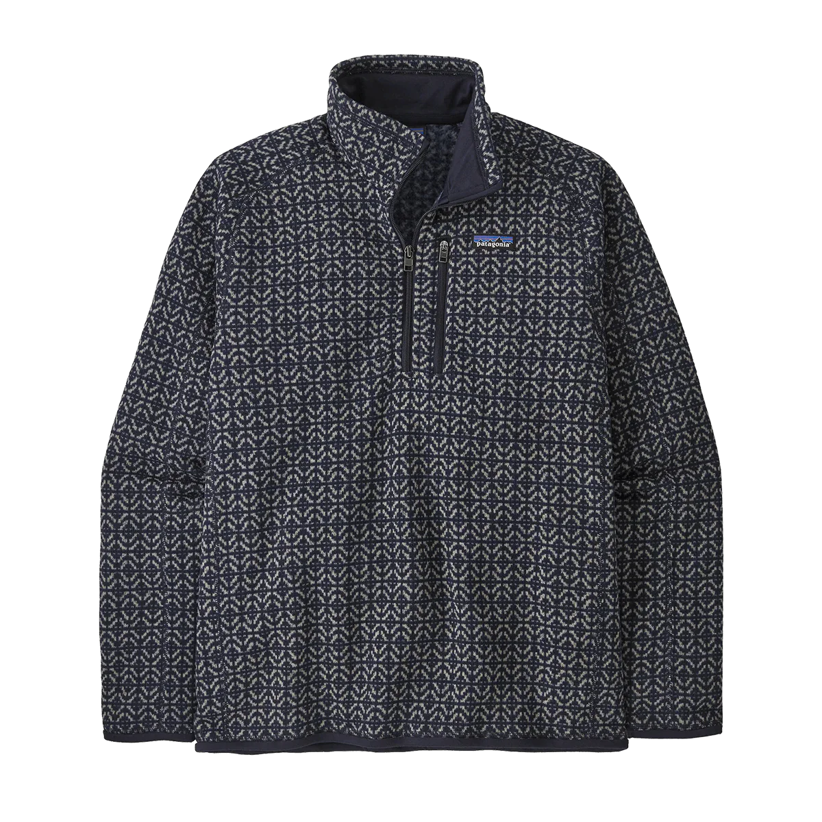 PATAGONIA MEN'S BETTER SWEATER 1/4 ZIP - SUNKEN BLUE
