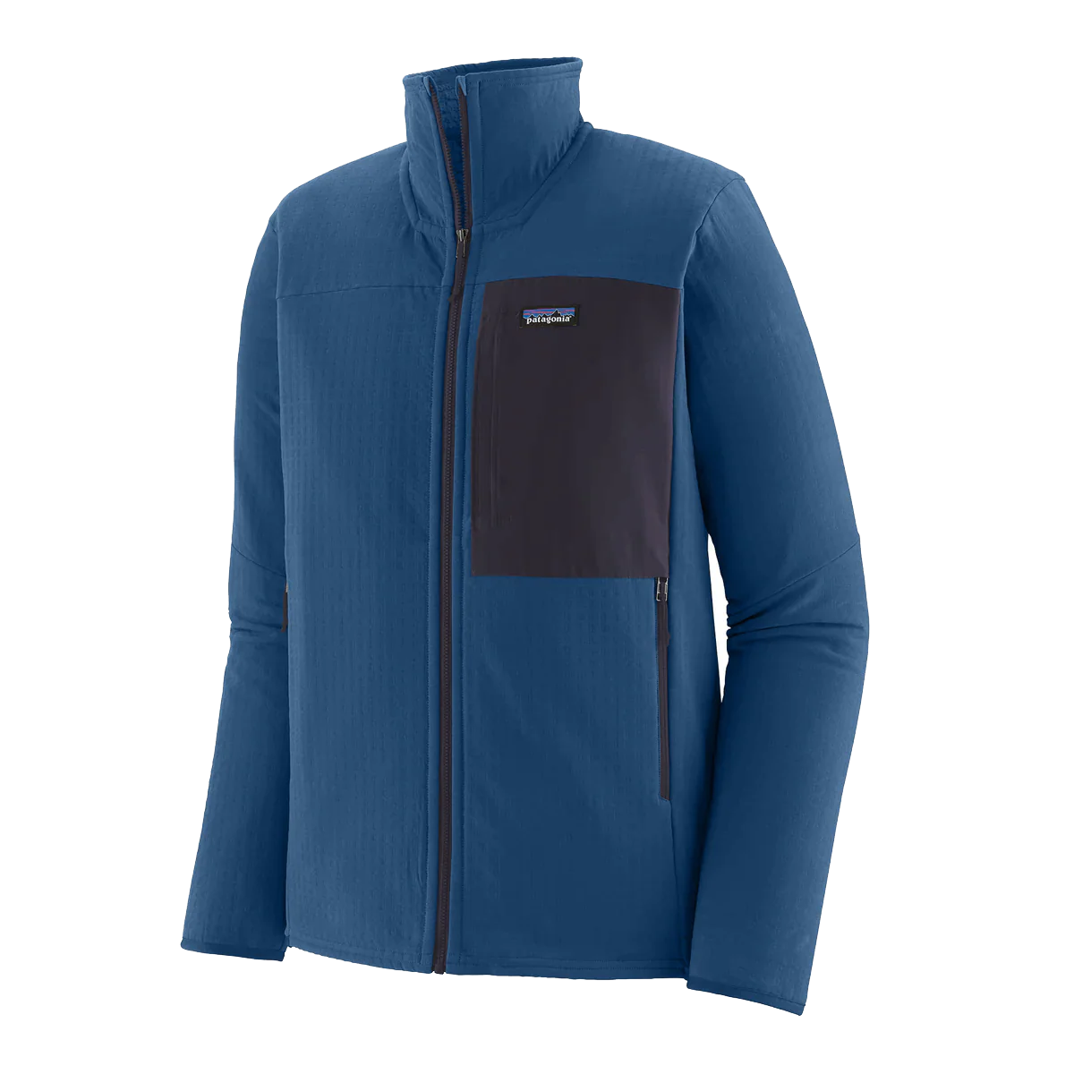 PATAGONIA R2 TECHFACE JACKET - CLEMENT BLUE