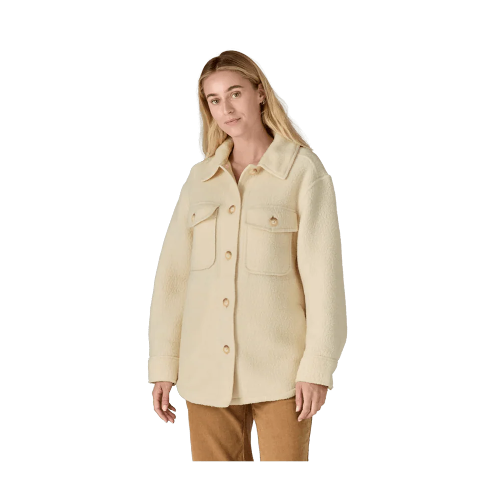 PATAGONIA WOMEN'S RETRO PILE SHACKET - NATURAL