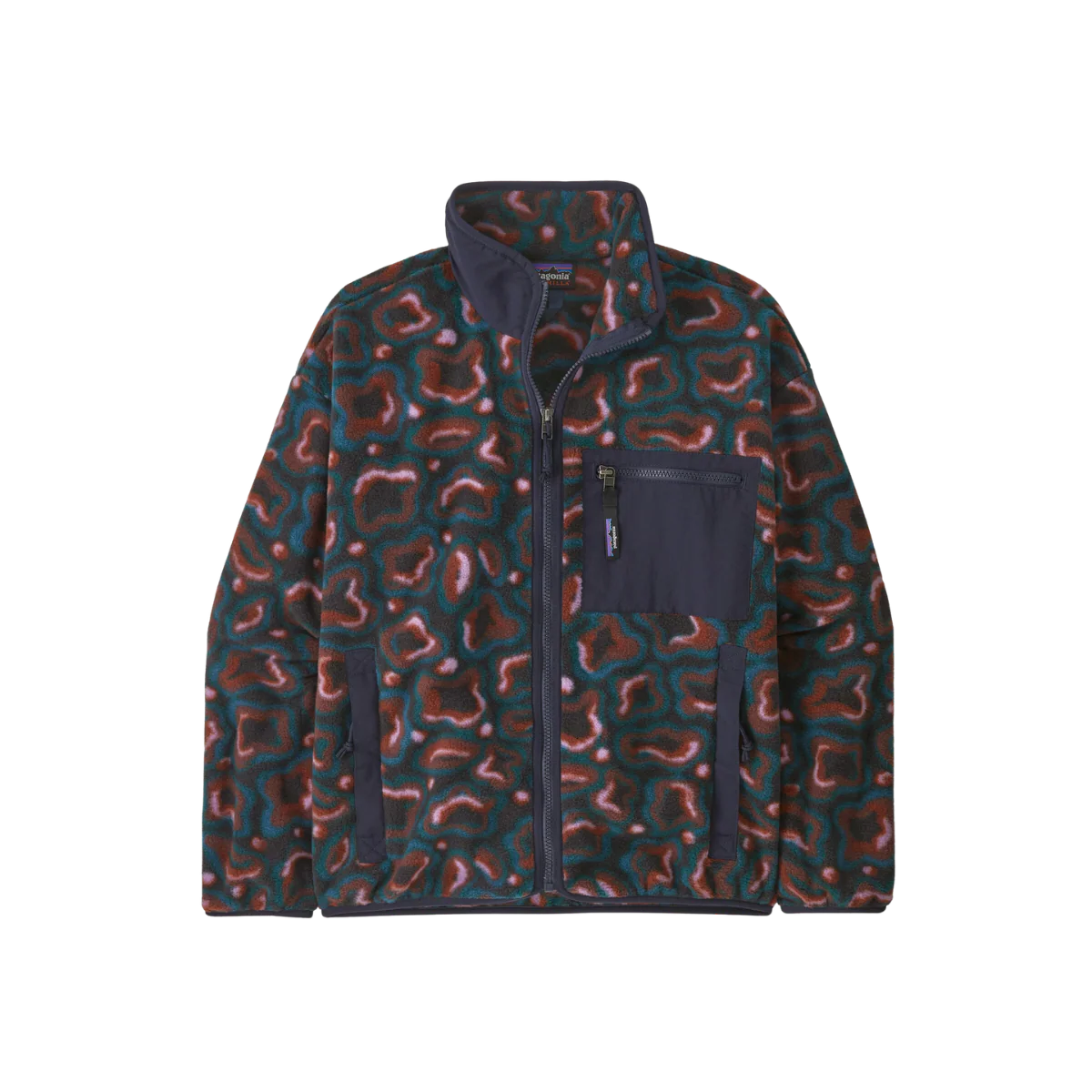 PATAGONIA WOMEN'S SYNCHILLA JACKET - RELAXED FIT - SOFT SPIREA