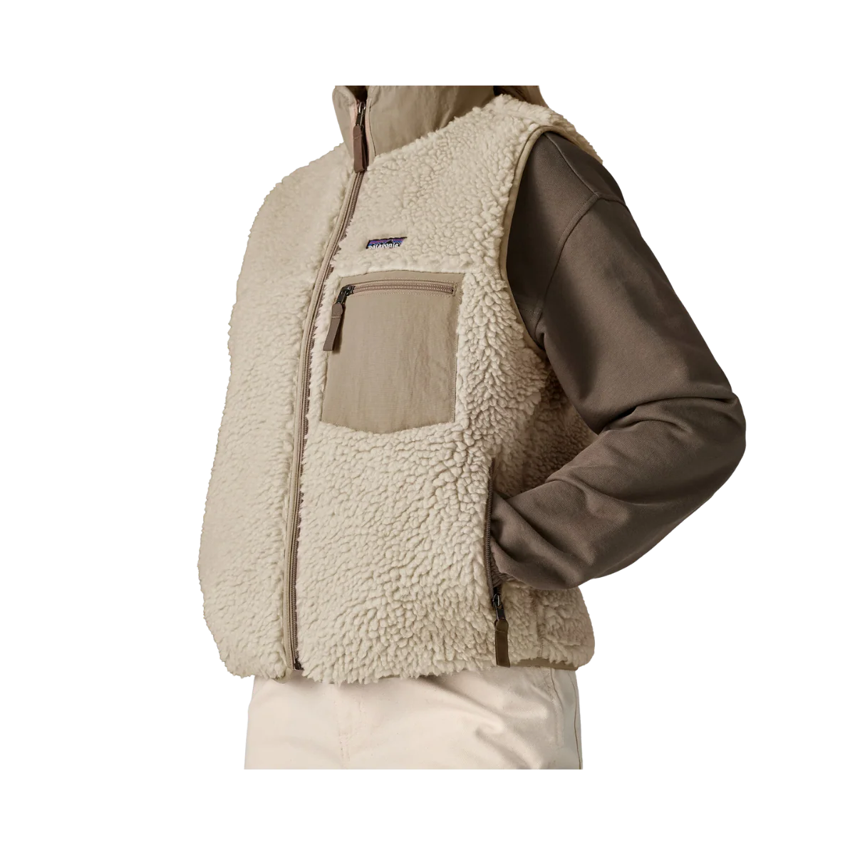 PATAGONIA WOMEN CLASSIC RETRO-X FLEECE WINDPROOF VEST - Image 3
