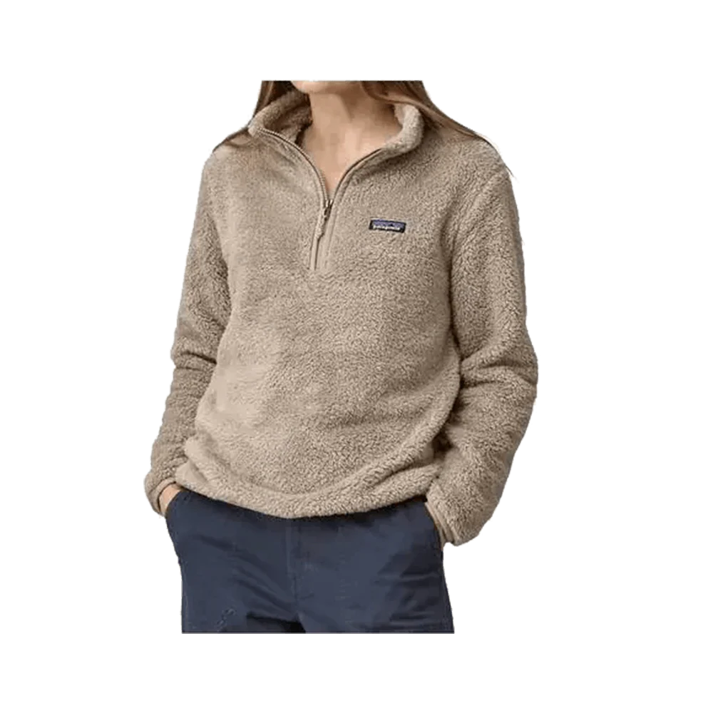 PATAGONIA WOMEN'S LOS GATOS 1/4 ZIP - SEABIRD GREY