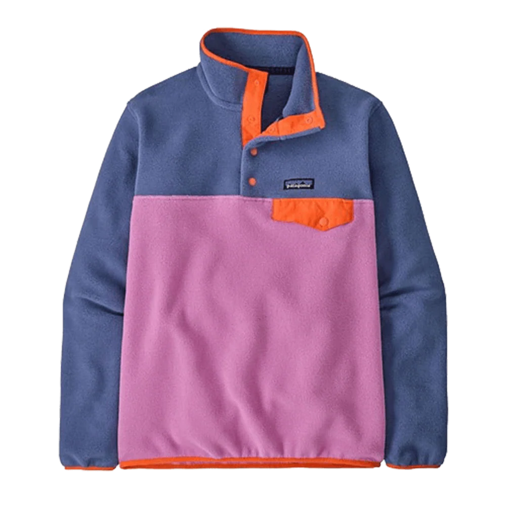 PATAGONIA WOMEN'S LW SYNCH SNAP-T PO - BRISK PURPLE