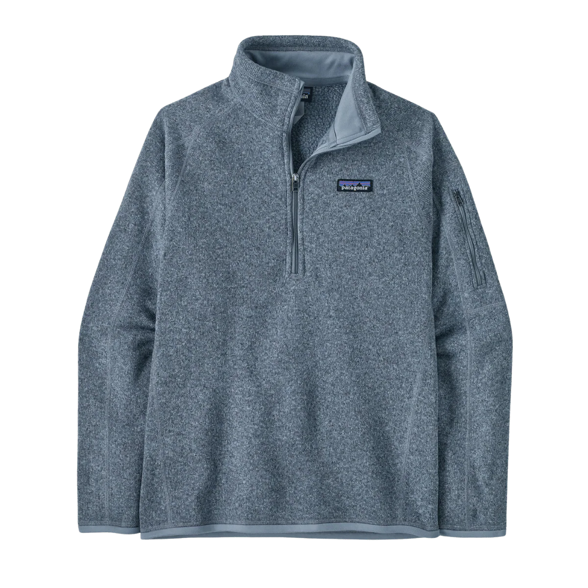 PATAGONIA WOMEN'S BETTER SWEATER 1/4 ZIP - BARNACLE BLUE