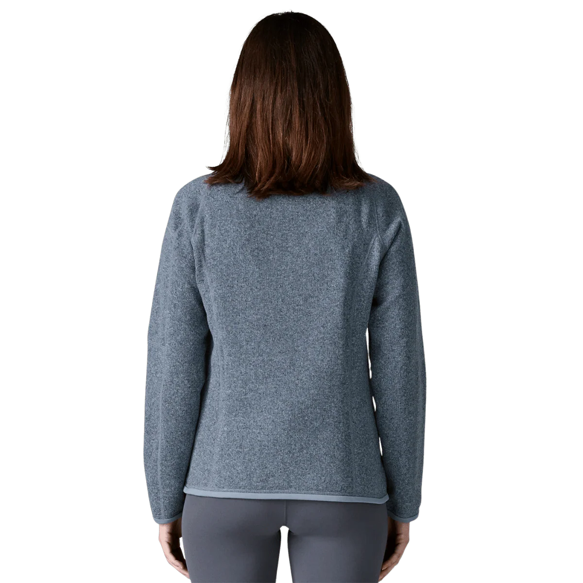 PATAGONIA WOMEN'S BETTER SWEATER 1/4 ZIP - BARNACLE BLUE - Image 3