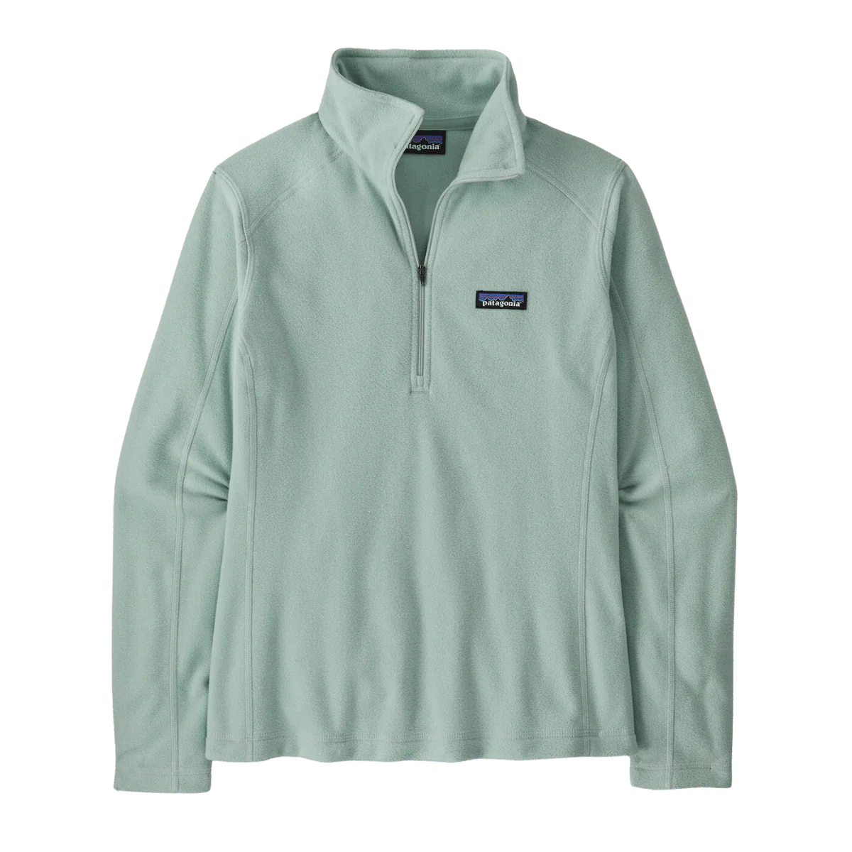 PATAGONIA WOMEN'S MICRO D 1/4 ZIP - VIRTUALLY BLUE