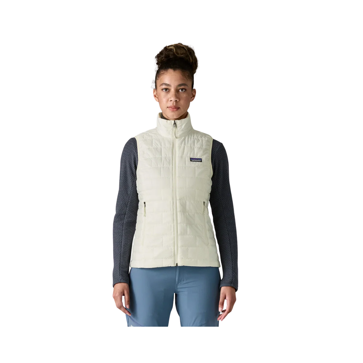 PATAGONIA WOMEN'S LIGHTWEIGHT NANO PUFF VEST - BIRCH WHITE