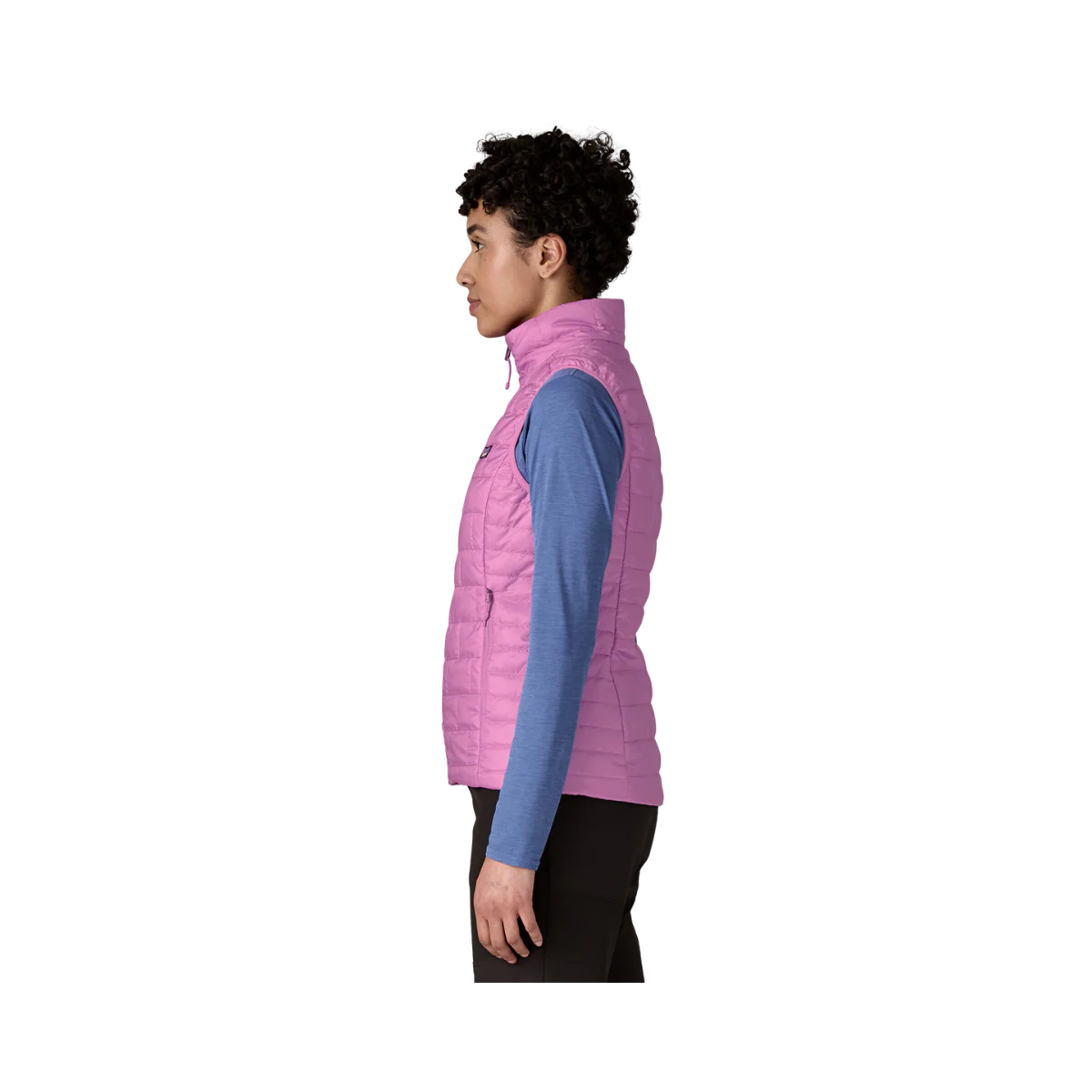 PATAGONIA WOMEN'S LIGHTWEIGHT NANO PUFF VEST - BRISK PURPLE - Image 3