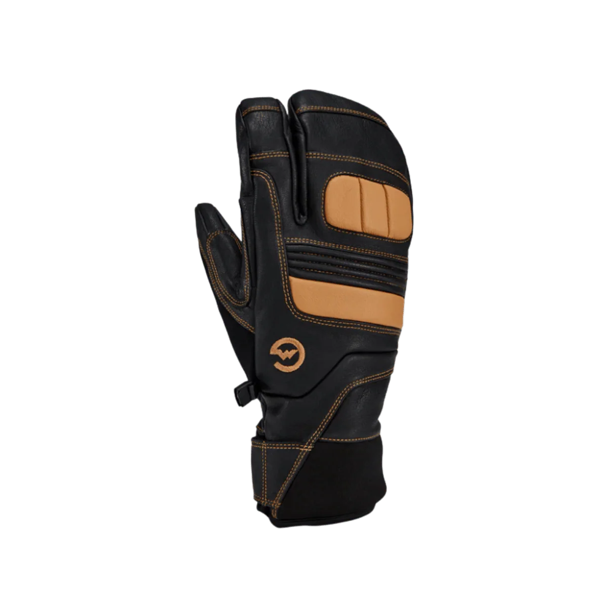 GORDINI MEN'S CIRQUE 3 FINGER MITT - BLACK BUFFALO