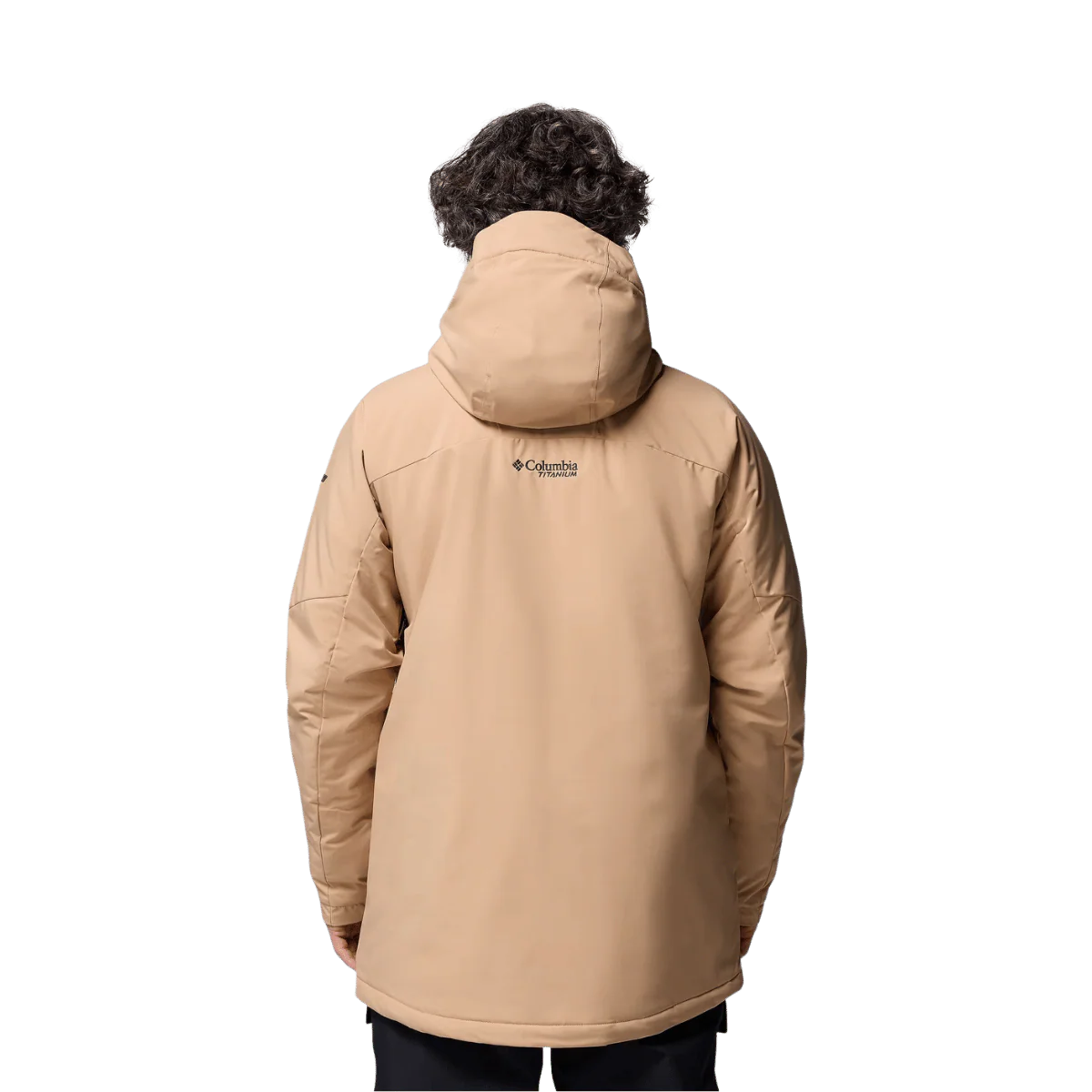 COLUMBIA MEN'S WINTER DISTRICT III JACKET - BIG - CANOE/BLACK - Image 2