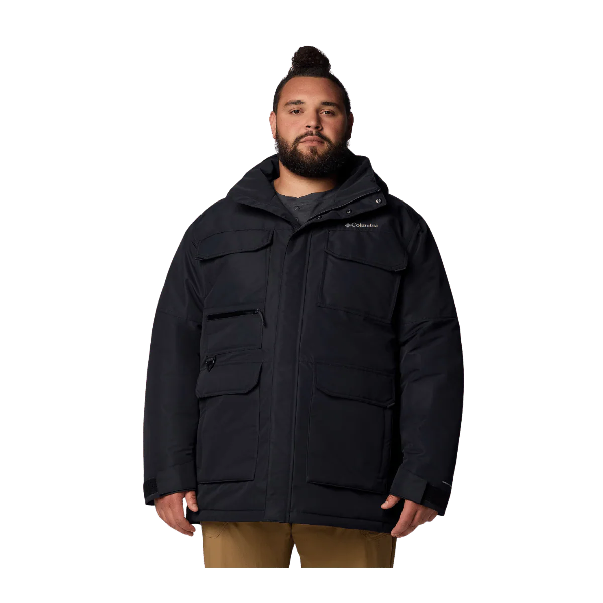COLUMBIA MEN'S LANDROAMER II PARKA JACKET - BLACK