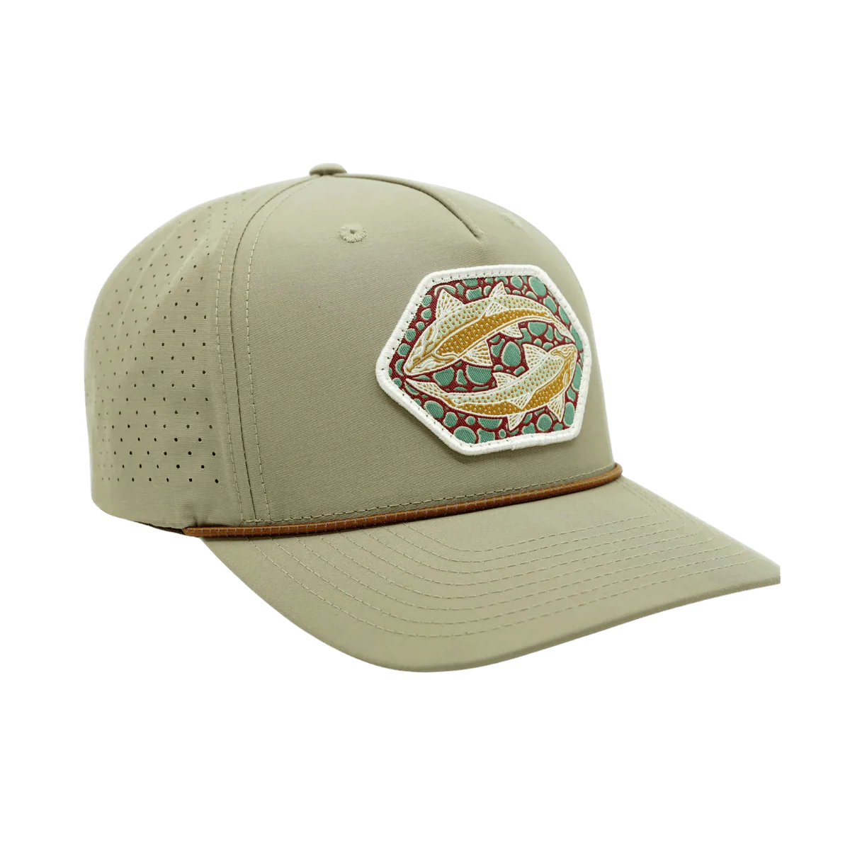 CASEY UNDERWOOD GIN CLEAR PERFORMANCE HAT - STONE W/CEDAR ROPE