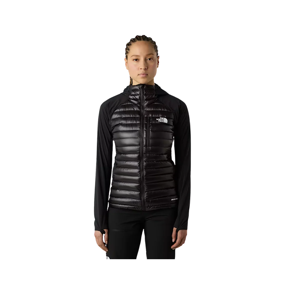 NORTHFACE WOMEN SUMMIT BREITHORN LIGHT HYBRID HOODED JACKET