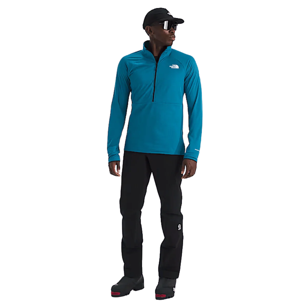 NORTHFACE SUMMIT FUTUREFLEECE LIGHTWEIGHT 1/2 ZIP - DUSK BLUE - Image 3