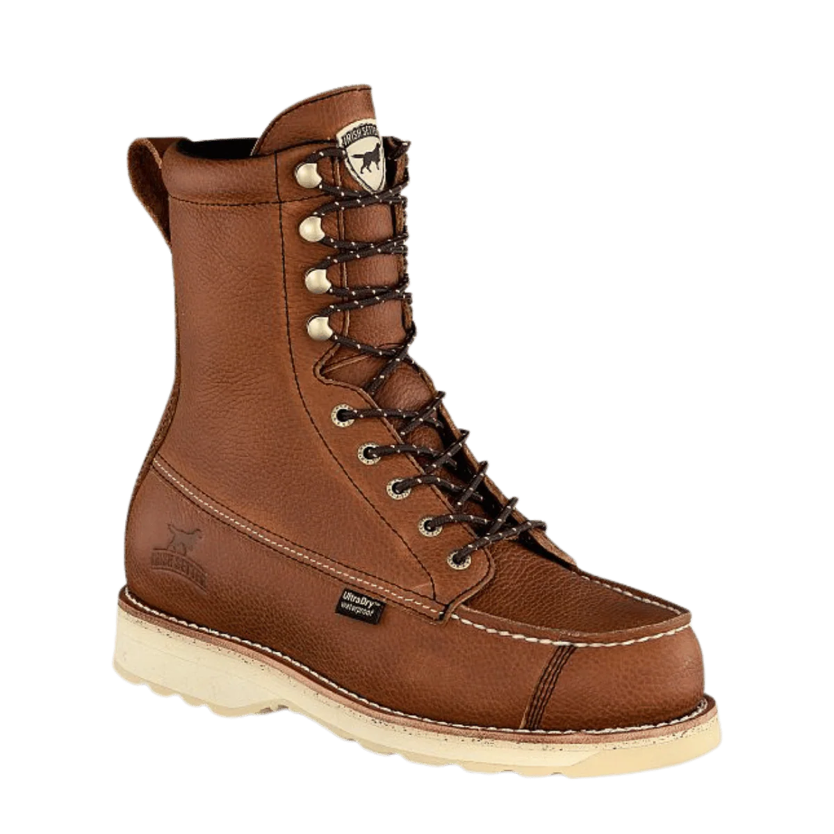 IRISH SETTER MEN'S WINGSHOOTER 9'' ULTRA DRY WIDE LEATHER BOOT - AMBER - Image 3