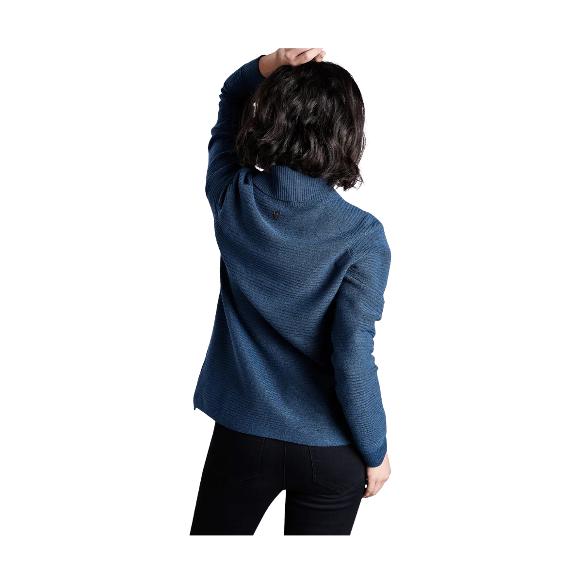 KUHL WOMEN'S SOLACE SWEATER - METAL BLUE - Image 2
