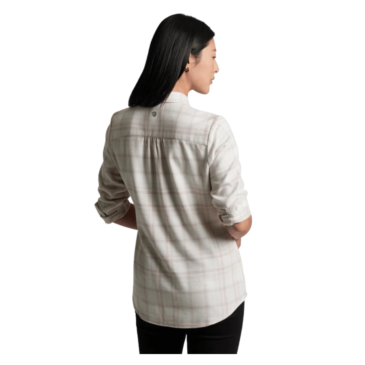 KUHL WOMEN'S WHISPER FLANNEL - VANILLA - Image 3