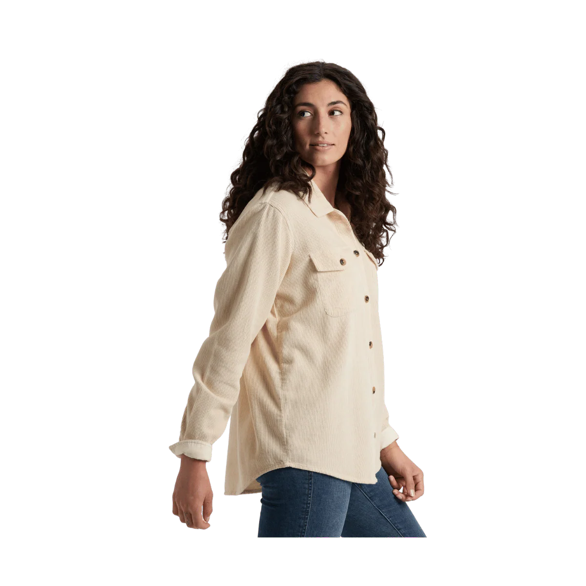 KUHL WOMEN'S TALLULA CORD SHIRT - SEA SALT - Image 3