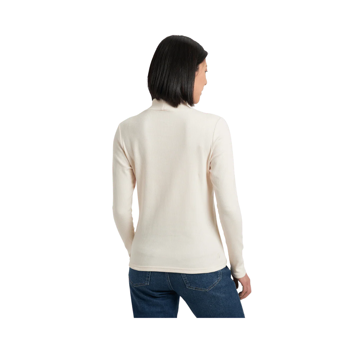 KUHL WOMEN'S VERONA RIB LONG SLEEVE - NATURAL - Image 2