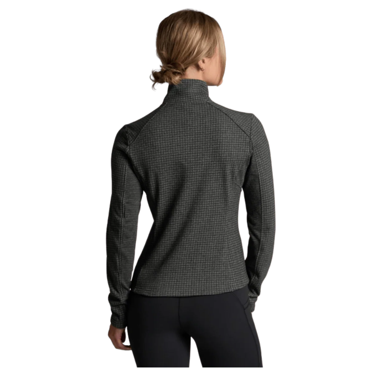 KUHL WOMEN'S REACTIV GRID FLEECE FULL ZIP - CARBON - Image 3