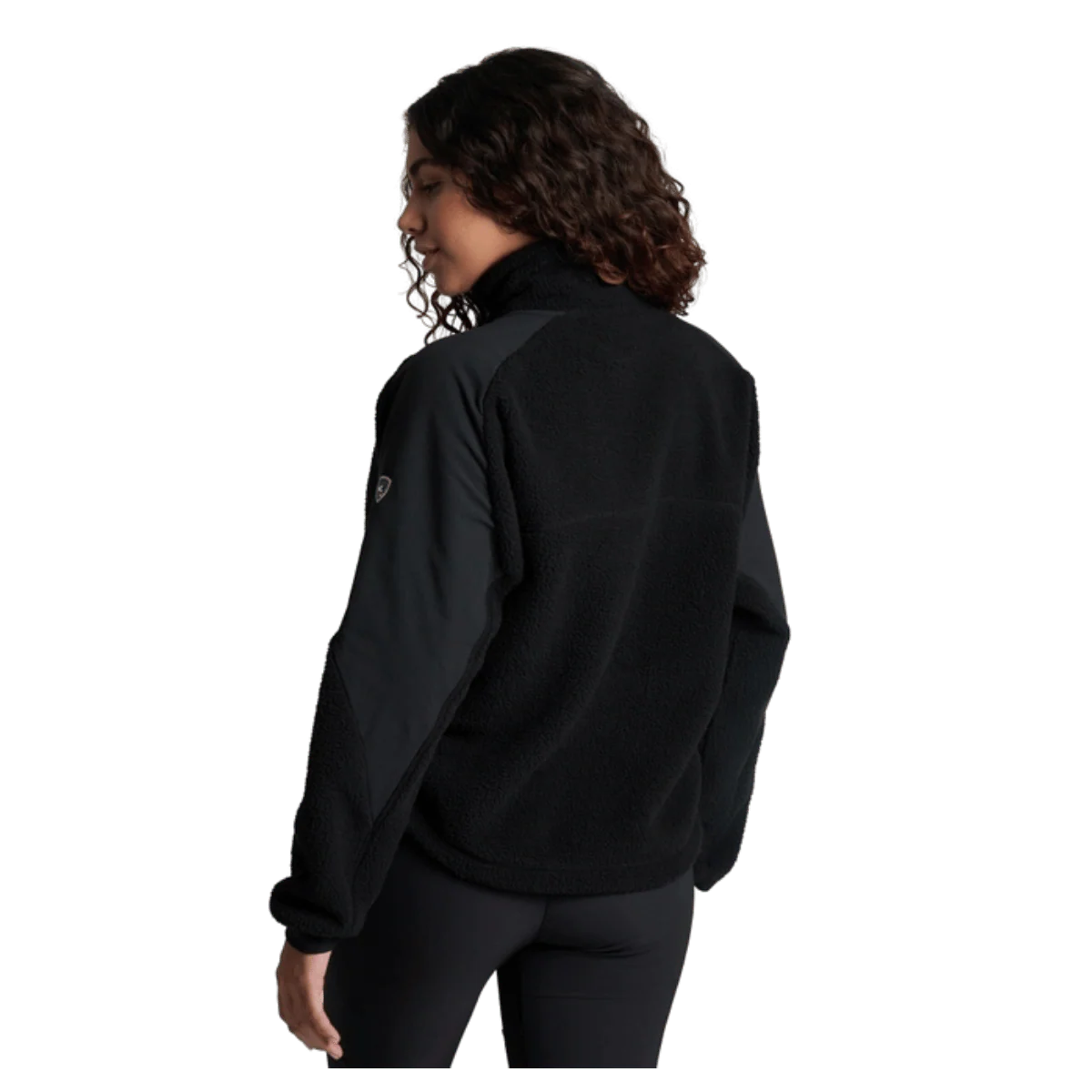 KUHL WOMEN'S ELIXIR JACKET ITALIAN FLEECE - BLACKOUT - Image 3