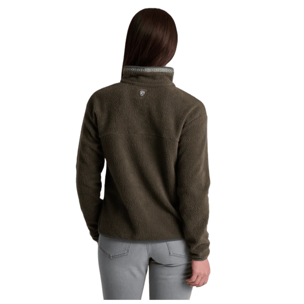 KUHL WOMEN'S HYGGE 1/2 ZIP FLEECE PULLOVER - VINE - Image 3