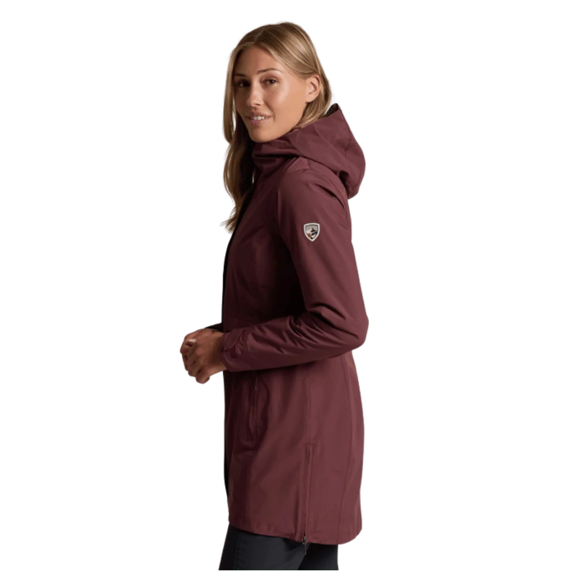 KUHL WOMEN'S STRETCH VOYAGR INSULATED COAT - RAISIN - Image 2
