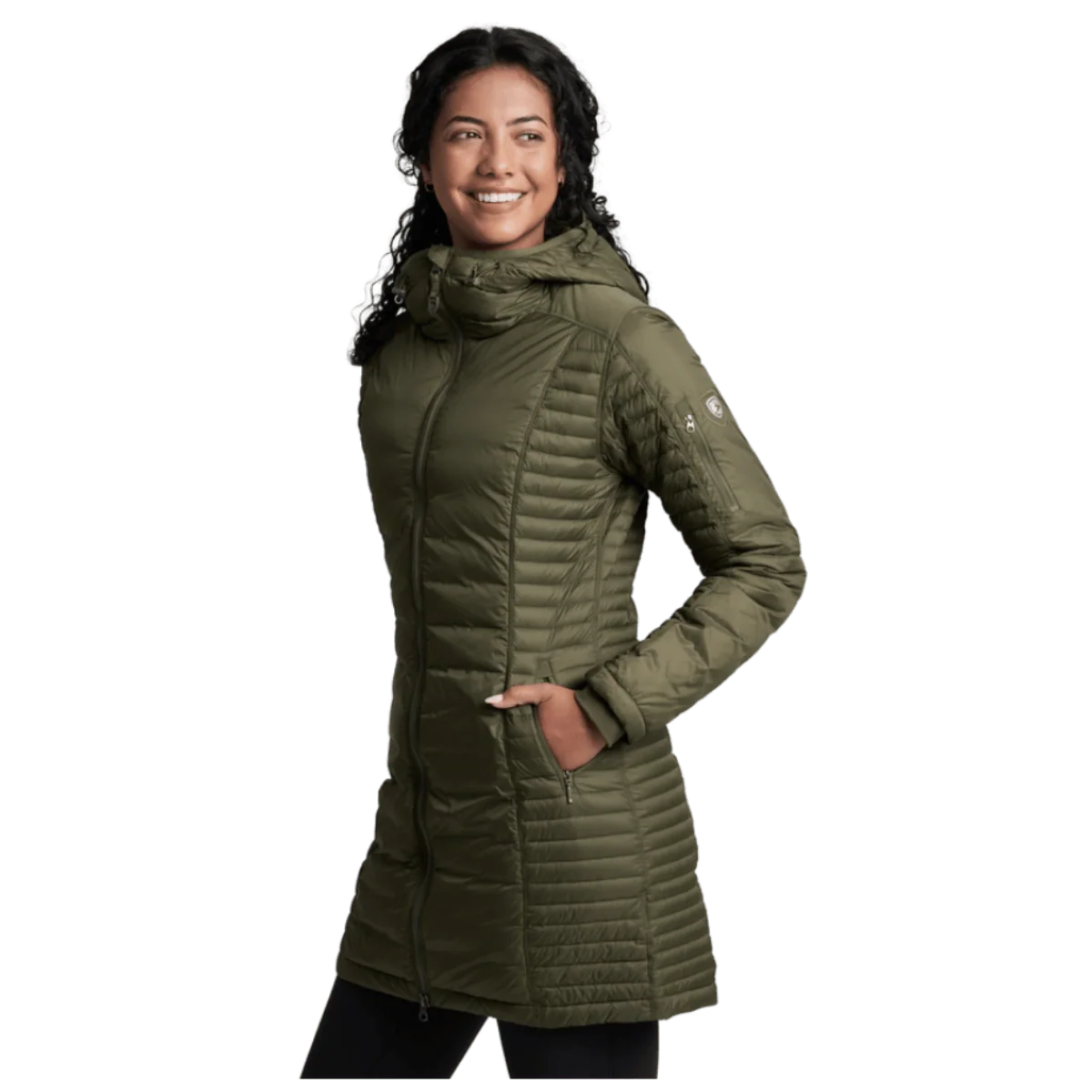 KUHL WOMEN'S SPYFIRE PARKA MIKROTEX JACKET - VINE - Image 2