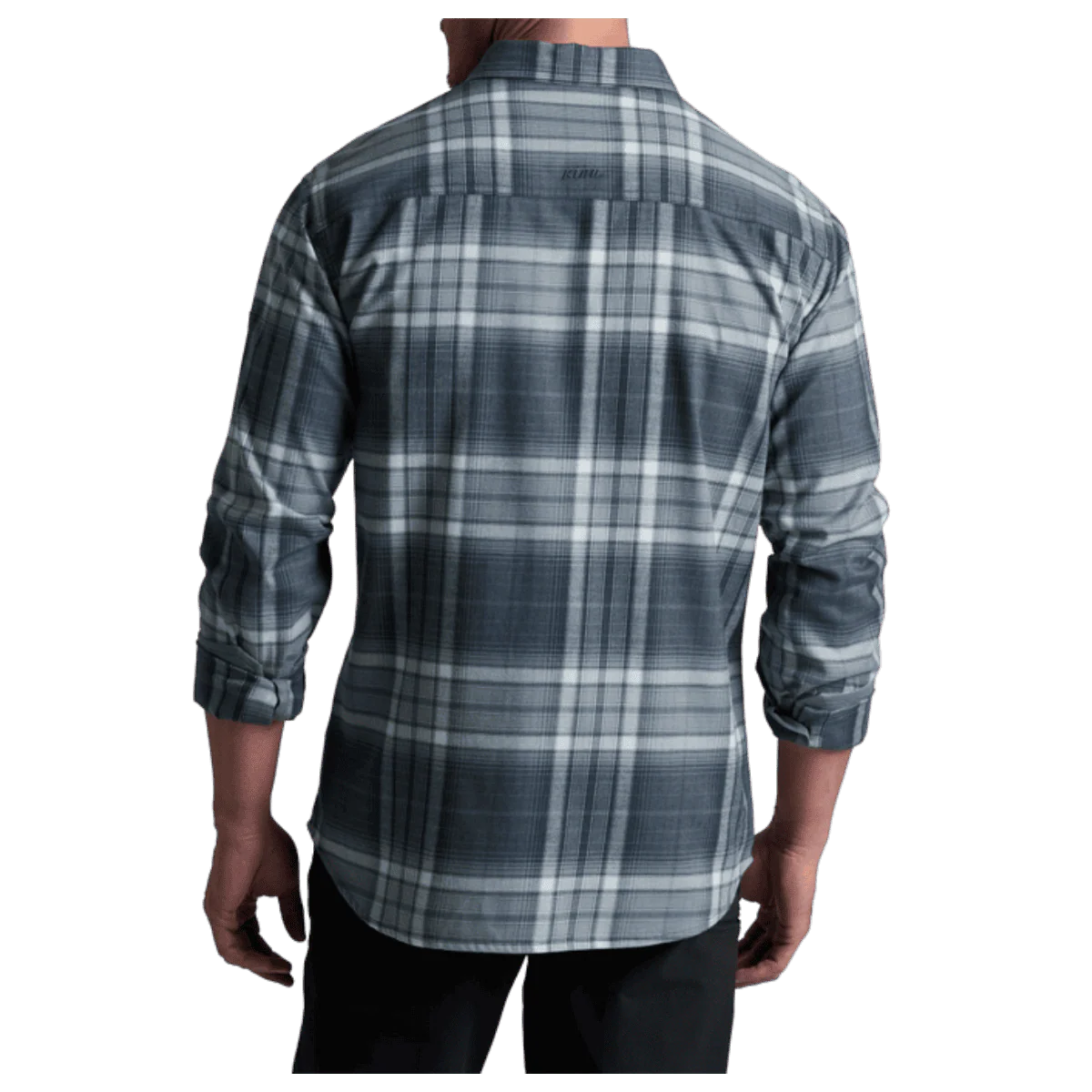 KUHL MEN'S FUGITIVE FLANNEL COTTON TENCEL - STEEL BLUE - Image 3