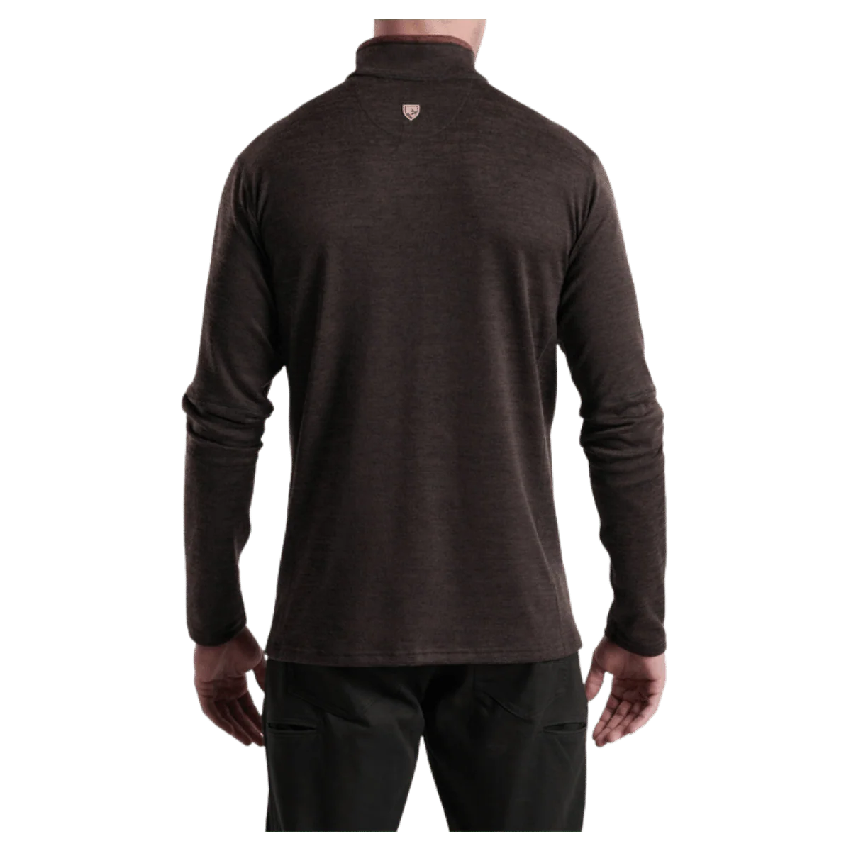 KUHL RYZER 1/4 ZIP LONG SLEEVE UPF 50 - RUSTIC BRICK - Image 3