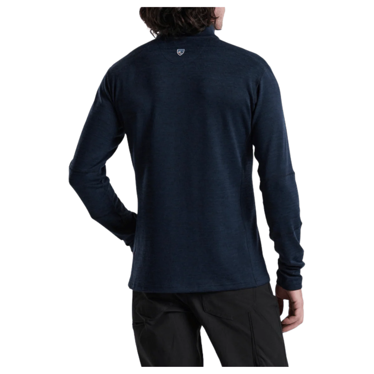 KUHL RYZER 1/4 ZIP LONG SLEEVE UPF 50 - DARK STORM - Image 3