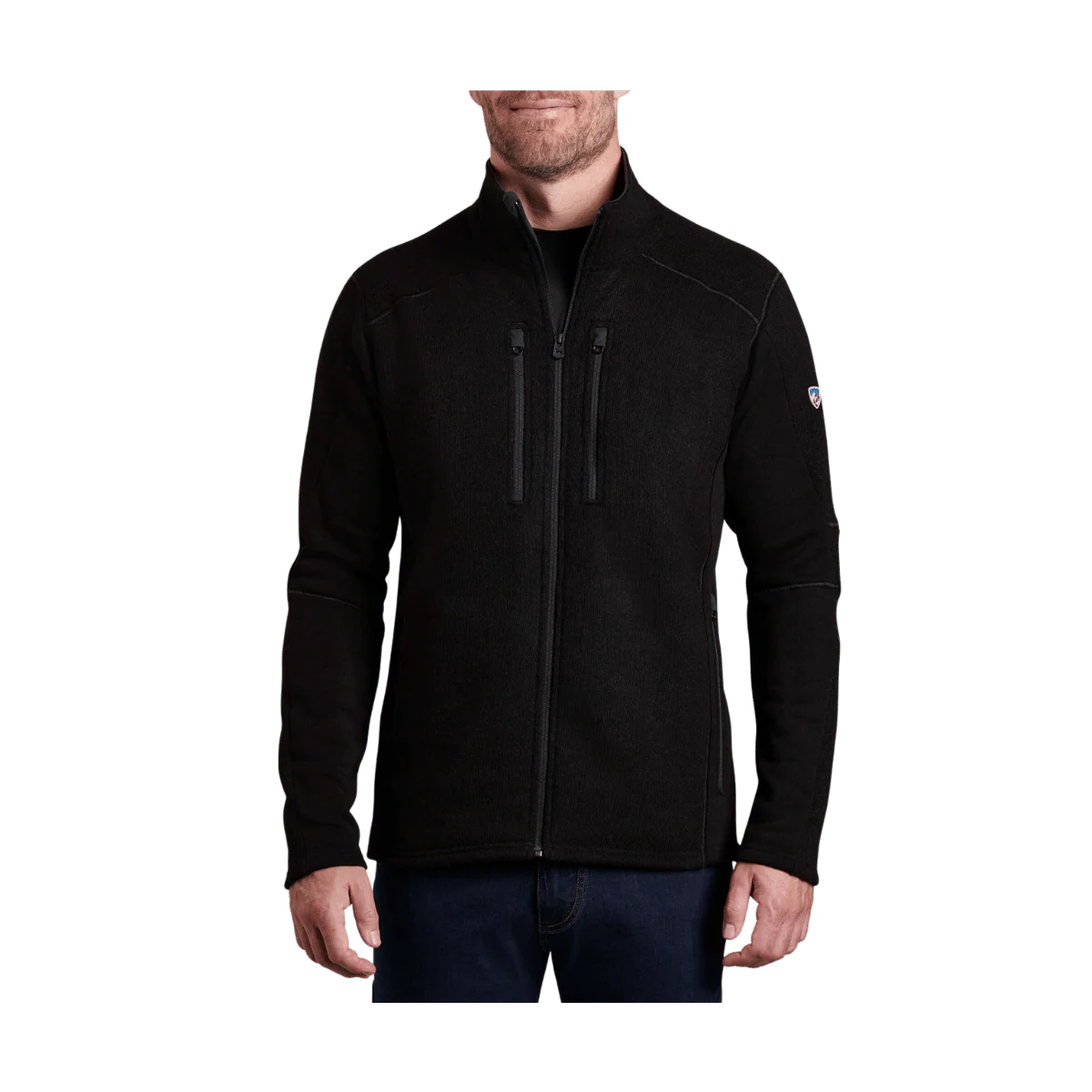 KUHL INTERCEPTR FULL ZIP - BLACK