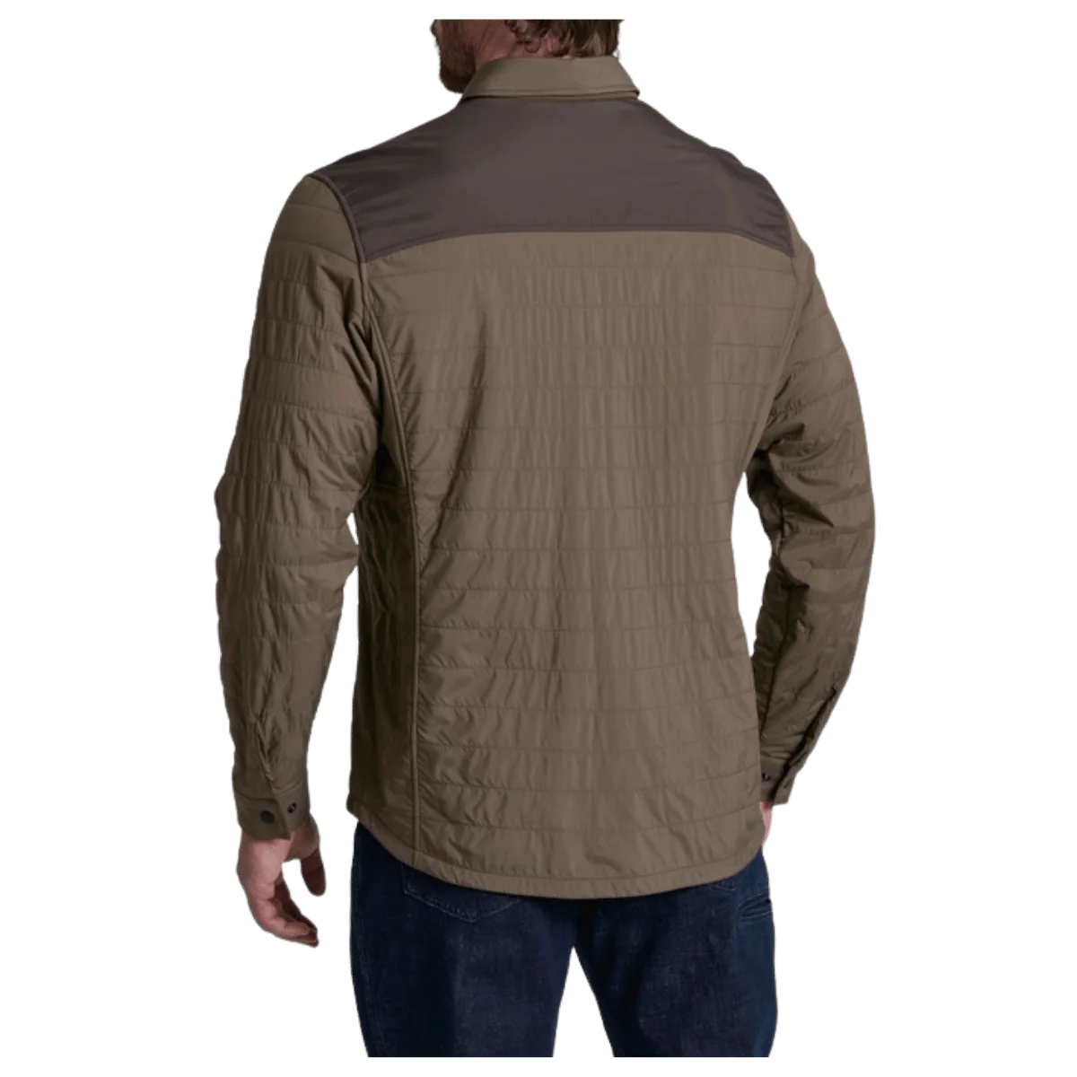 KUHL MEN'S THE ONE SHIRT-JAC AERO™ KNIT INSULATION - KANTEEN/DRK OAK - Image 3