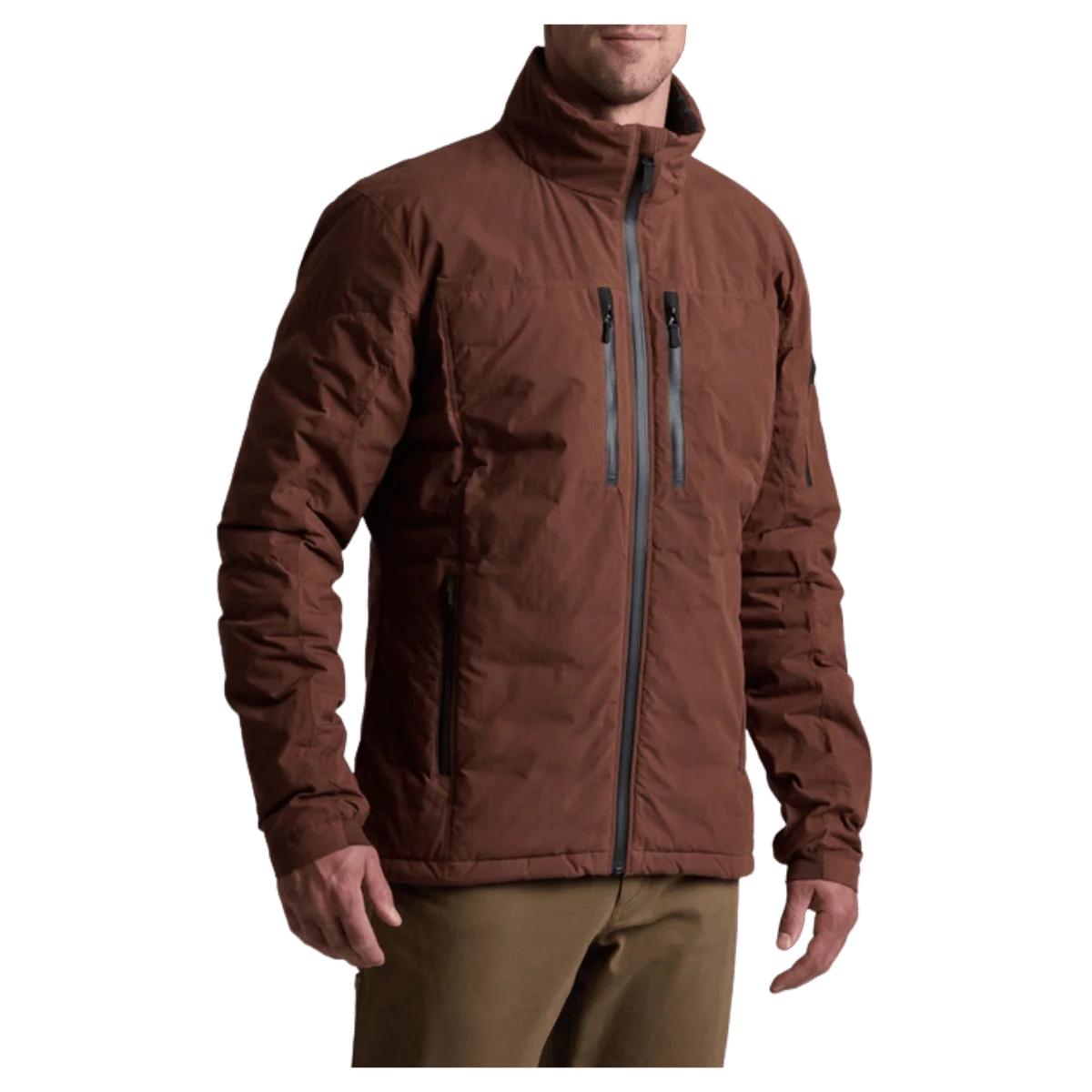 KUHL WYLDEFIRE WAX-COATED JACKET - RUSTIC BRICK
